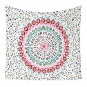 Tapisserie florale bohème Mandala, décoration murale pour la maison, tissu mural pour salon et chambre à coucher - Product Image 2