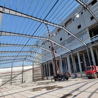 LIYOU - Estructura de Acero de Gran Envergadura para Talleres Industriales, Diseño Personalizado, Galpones Metálicos, Edificio de Acero Estructural de Alta Resistencia