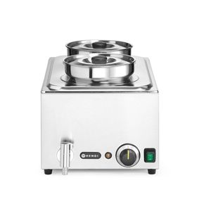 Ensemble d'équipement de maintien au chaud HENDI 8L 220-240V/1000W avec Bain-Marie Ranger et 2x 4L Contenants avec couvercles 604x332x(H)315mm - Product Image 1