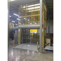 Plateforme de travail en hauteur hydraulique LEOPARD, hauteur de travail 6-12m, commande manuelle, fonctionnement sécurisé, élévateur de chantier
