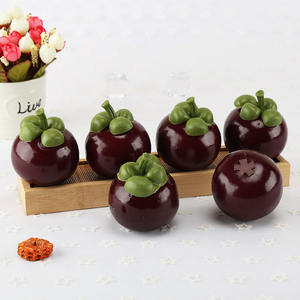 Modelo de Frutas Realistas, Frutas Artificiales de Simulación, Decoración de Mangostán para Fiestas, Hoteles y Supermercados - Product Image 3
