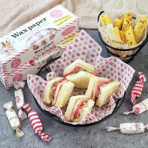 Papel Cuadrado para Hornear de Grado Alimenticio, Envoltorio para Hamburguesas, Antigrasa, Reciclable, Compatible con Impresión Offset, Tamaño Personalizado, para Comida Rápida y Sándwiches - Product Image 5