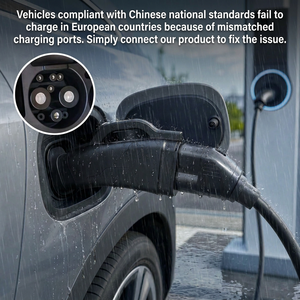 Adaptateur CCS2 vers GBT 300KW, convertisseur de charge rapide DC pour véhicules électriques résistant au froid pour la Russie, pour <span class=keywords><strong>Tesla</strong></span> - Product Image 3
