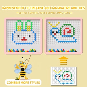 Yetiştirme bebek oyuncak emme kalem kontrol eğitim kurulu küçük boy çocuklar için manyetik çizim kurulu oyun oynamak - Product Image 5