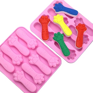 8 Cat Claw Silicone Ice Cube Khuôn Bé Nướng Chảo Và Bánh Sô Cô La Kẹo Set Cho Bánh Công Cụ Và Cookie Nướng - Product Image 1