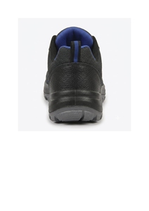 Chaussures de sécurité pour hommes au design unique avec plaque intermédiaire en acier, doublure en maille respirante, semelle double densité en PU pour travaux de construction en usine - Product Image 4