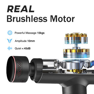 Pistola de masaje facial para relajación muscular, masajeador eléctrico recargable con calor y frío, masaje de percusión de tejido profundo - Product Image 4