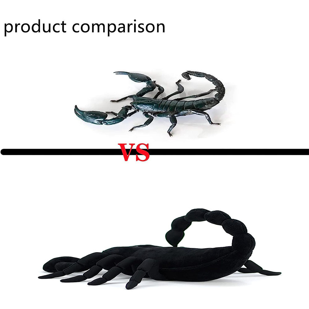 7326シミュレーションブラックエンペラースコーピオンぬいぐるみ