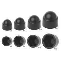 Capuchons de boulons en plastique blancs et noirs M4 M6 M8 M10 M12 M18 M20