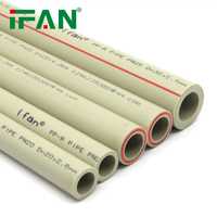 Système de canalisation IFAN, tube PPR PN12.5-PN25, tuyauterie en plastique PPR pour l'eau