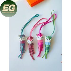 Ea638 कस्टम जानवर आकार वास्तविक चमड़े के हस्तनिर्मित ओल टासल बैग पेंडेंट हैंडबैग के लिए आकर्षक अद्वितीय छोटा - Product Image 1