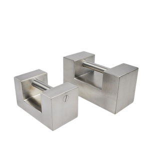 Pesa de calibración Veidt OIML F2 M1 de 5 kg con mango de bloqueo rectangular para balanza de 30 kg y 0.1 g, OIML M1 5k - Product Image 6
