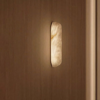 Lampe murale en cuivre et albâtre haut de gamme, design espagnol, chambre à coucher, chevet, salon, villa, escalier, couloir, lumières décoratives