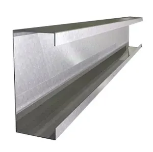 Barril de aço inoxidável suporte solar estrutural luz de zinco seção do canal aço/quente mergulhado galvanizado c z purlin