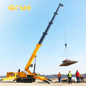 Grúa Araña Móvil Eléctrica/Diésel de 3, 5 y 8 Toneladas con Canasta para Servicio de Instalación Industrial Eficiente - Product Image 1