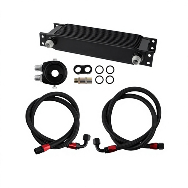 Car Modification Radiator Universal British-Style 13-Layer Oil Cooler AN10 Model UOL-13-1 China Origin Kit