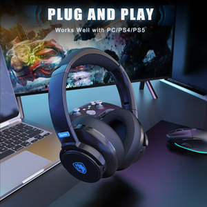 Sades Runner Tai Nghe Tai Tai Nghe Tai Tai Nghe Có Thể Tháo Rời Mic Giảm Tiếng Ồn Cho Chơi Game Âm Nhạc Đa Thiết Bị Tương Thích Chơi Game Tai Nghe - Product Image 4