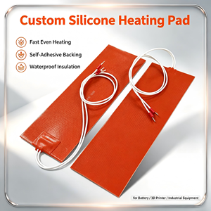 Plaque chauffante en silicone basse tension 24V pour instruments médicaux, plaque chauffante en silicone sur mesure - Product Image 4