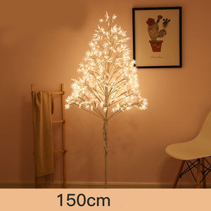 Bleu clair <span class=keywords><strong>blanc</strong></span> pour arbre de noël, <span class=keywords><strong>d</strong></span>écoration pour <span class=keywords><strong>sapin</strong></span> à bouleau, étoile, flocons de neige - Product Image 3