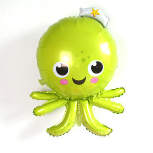 Jouets pour enfants Créatures marines Modélisation Octopus Jaws Cartoon Aluminium <span class=keywords><strong>Film</strong></span> Ballon - Product Image 3