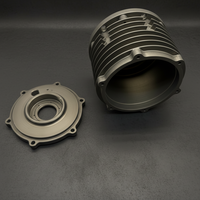 Usinage CNC de pièces métalliques de précision, fabrication sur mesure de boîtiers de moteur, de couvercles d'extrémité et de rotors non standard