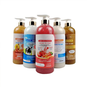 Gel exfoliant blanchissant et régulateur de sébum à l'huile de tomate, de carotte, au lait de chèvre, à la vitamine C et aux amandes, vente chaude d'usine OEM/ODM - Product Image 1