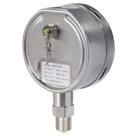 Manomètre numérique à prix d'usine, écran LCD 5 chiffres, manomètre en acier inoxydable, manomètre pour gaz, air, eau