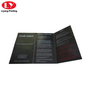 Services d'impression de <span class=keywords><strong>livre</strong></span> de dépliant manuel de peigne personnalisé professionnel offre des brochures enduites de papier d'art de papier offset d'usine chinoise - Product Image 2