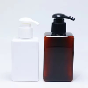 Botella Dispensadora de PETG Cuadrada Rosa de 100/150/250/280/450 ml con Bomba para Champú, Loción, Gel de Ducha - Product Image 4