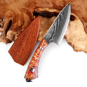 <span class=keywords><strong>Cuchillo</strong></span> de utilidad de Damasco, <span class=keywords><strong>cuchillo</strong></span> de filete, maquinilla de afeitar de acero de Damasco japonés, de cocina Chef afilado <span class=keywords><strong>para</strong></span> <span class=keywords><strong>Cuchillo</strong></span> de pescado, aves, <span class=keywords><strong>pollo</strong></span>, corte de carne - Product Image 4