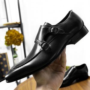 Chaussures décontractées pour hommes de haute qualité à motifs patchwork, imperméables, avec semelle antidérapante et empeignes surélevées pour le travail - Product Image 2
