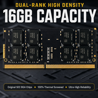 Mémoire RAM DDR4 SODIMM industrielle à large plage de stabilité 3200 MHz 8 Go 16 Go 32 Go 1,2 V 260 broches pour systèmes informatiques embarqués et systèmes de télémétrie