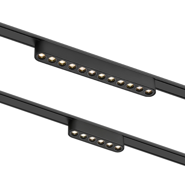 Factory Supply Magnet Track Folding Grid Light Ceiling Light 48V LED Household Commercial Magnetic Track Grille Spot Lights