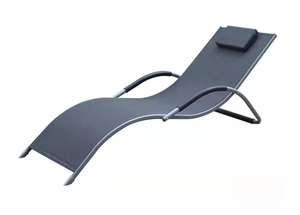 اثاث الشاطئ في الهواء الطلق الحديث، سرير شمسي، كرسي الشرفة للحديقة الملحومة، كرسي الباحة في الهواء الطلق، استراحة والاستراحة - Product Image 5