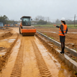 1 ton <b>Road</b> con Ruction <b>Machinery</b> Equipment Mini Ride on <b>Road</b> Roller - Product Image 4