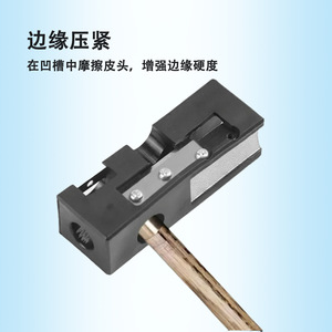 Outil de réparation de pointe de queue de billard 10 en 1 en résine antidérapante pour le snooker et le billard - Product Image 3