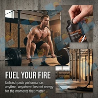 Vloeibare Creatine Gel Sachets, klaar om te gebruiken, pre-workout supplement met snel absorberende formule, aangepaste verpakking, groothandel leverancier