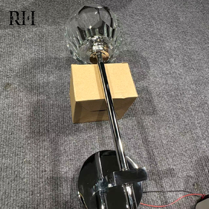 Lampadario Rotondo RHMAKER in Vetro Trasparente e Metallo, Stile Nord Americano, con Sorgente Luminosa Regolabile, per <span class=keywords><strong>Arredamento</strong></span> Casa - Product Image 4