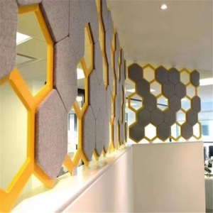 Panneau acoustique <span class=keywords><strong>Bois</strong></span> 3000mm Panneau de fibre de polyester Panneau acoustique 9mm Code Hs - Product Image 6