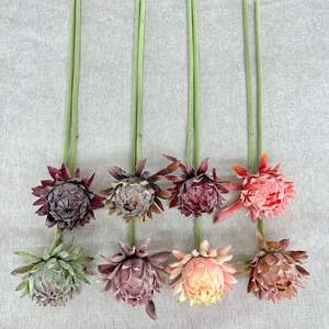 <span class=keywords><strong>Flores</strong></span> artificiales de alcachofa, decoración de paisaje para el hogar, <span class=keywords><strong>flores</strong></span> de seda para centro comercial, escaparate de Hotel - Product Image 1