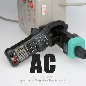 Nouveau multimètre à pince numérique 600A, testeur de courant alternatif, véritable valeur efficace, plage automatique, résistance, diode, multimètre numérique à pince - Product Image 2