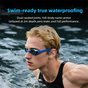 Écouteurs Sportifs à Conduction Osseuse de Haute Qualité en Gros, Casques Ouverts Étanche IPX8, Écouteurs sans Fil Bluetooth - Product Image 2