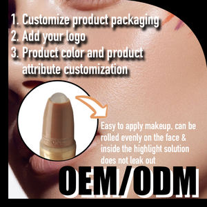 Etiqueta privada Vegan Mineral-Based Liquid Bronceador Stick Fairy Face Shimmer Matte Highlighter Protector solar Contorno multicolor - Product Image 4