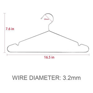 Perchas de Metal de Acero Inoxidable Resistentes al Agua para Baño, Antideslizantes, para Tiendas de Ropa, Venta al por Mayor Personalizada CF - Product Image 2