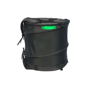 Portable Collapsible Trimming bag Waterproof Black Flower Leaf Bud Tumble Hydroponic trimmer bag trimbag