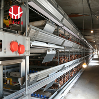 Système de cages à batterie de type H avec alimentation et abreuvement automatiques, collecte des œufs, convoyeur à fumier, cages pour poules pondeuses, pour ferme avicole