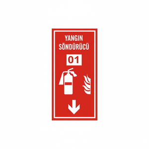 Accesorio para Equipo de Extinción de Incendios, Señal de Extintor - Product Image 2