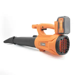 21V 4.0Ah vườn điện máy không dây Air Blower Bàn chải pin lá Blower