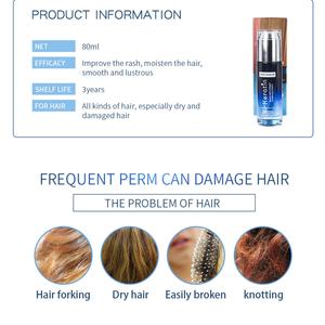 Huile capillaire hydratante et fortifiante biologique en gros, marque privée, sérum capillaire à l'huile d'argan pour cheveux secs - Product Image 4