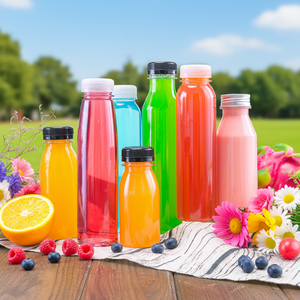 Offre Spéciale – Bouteille Carrée YK Brand <span class=keywords><strong>LYP</strong></span> en PET Écologique avec Bouchon Anti-Effraction pour Boissons Gazeuses, Énergisantes, Fêtes et Dîners - Product Image 6